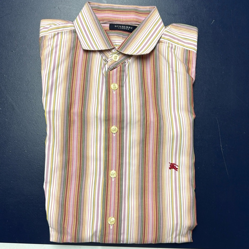 Long sleeve men’s button down Burberry